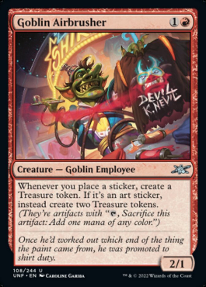 Goblin Airbrusher [Unfinity] - Magic: The Gathering - Card Brawlers | Quebec | Canada |