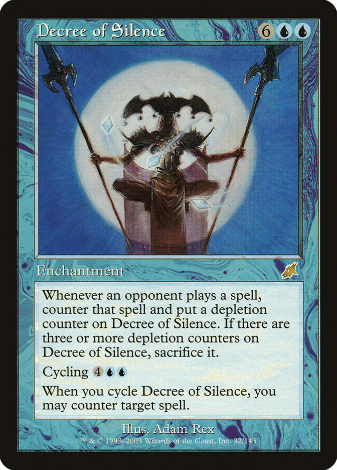 Decree of Silence [Scourge] - Magic: The Gathering - Card Brawlers | Quebec | Canada |
