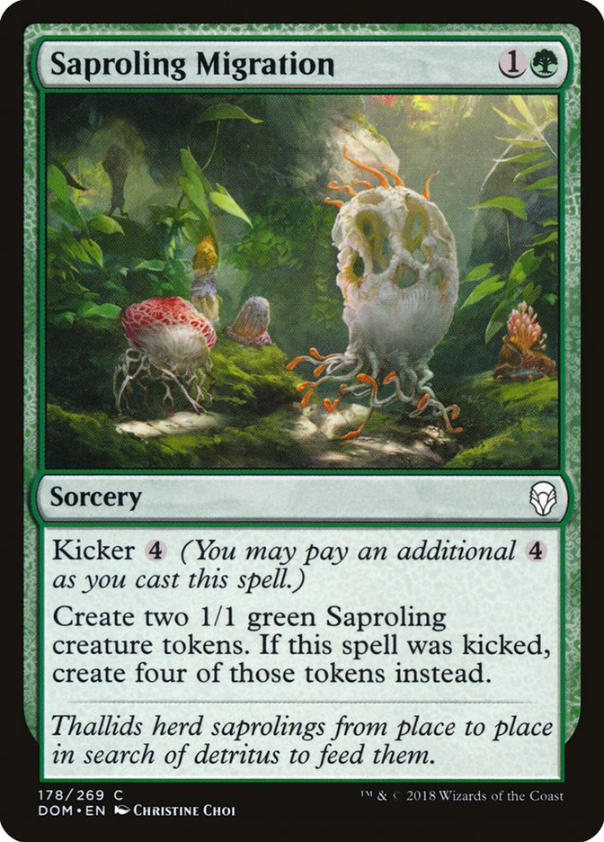 Saproling Migration [Dominaria] - Magic: The Gathering - Card Brawlers | Quebec | Canada |