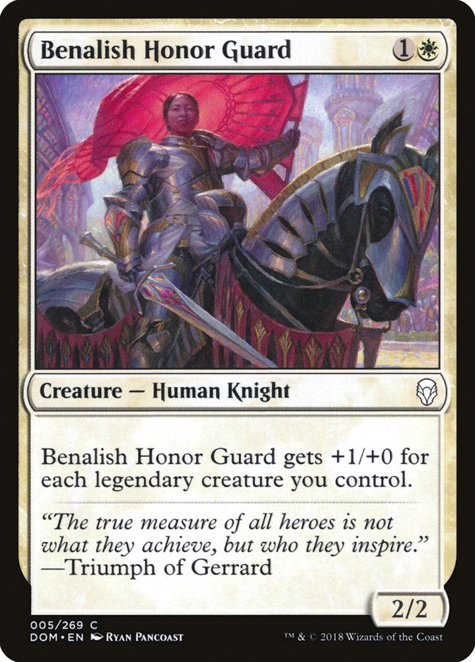 Benalish Honor Guard [Dominaria] - Magic: The Gathering - Card Brawlers | Quebec | Canada |
