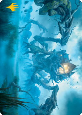 Creeping Inn Art Card (Gold-Stamped Signature) [Innistrad: Midnight Hunt Art Series] - Magic: The Gathering - Card Brawlers | Quebec | Canada |