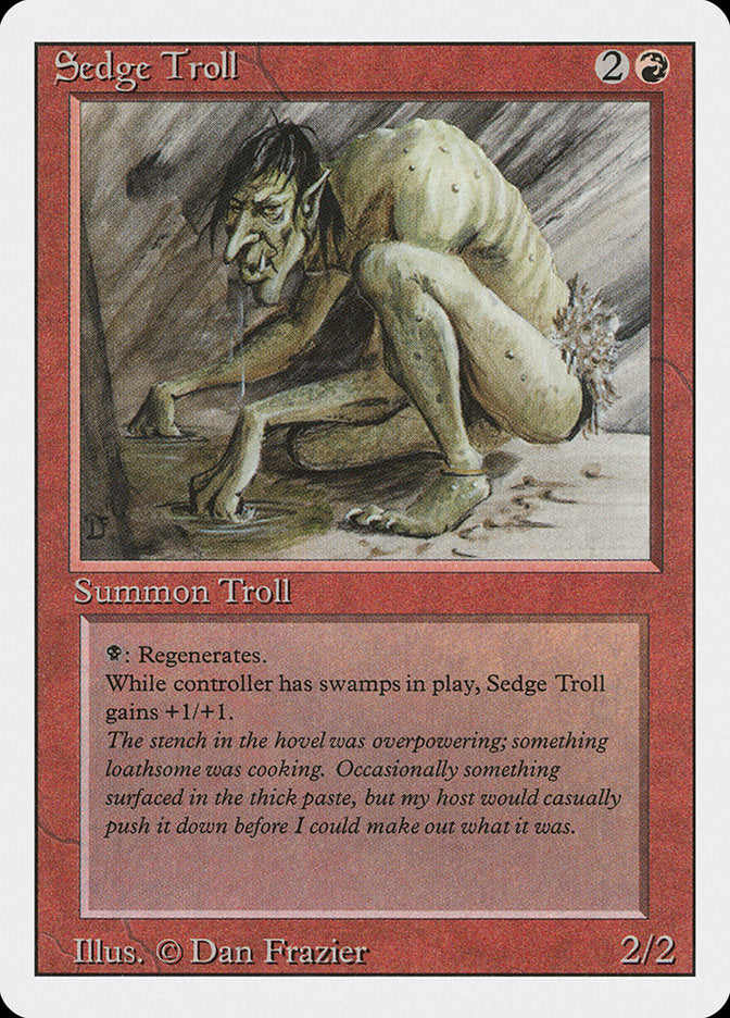 Sedge Troll [Revised Edition] - Magic: The Gathering - Card Brawlers | Quebec | Canada |