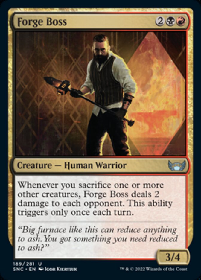 Forge Boss [Streets of New Capenna] - Magic: The Gathering - Card Brawlers | Quebec | Canada |