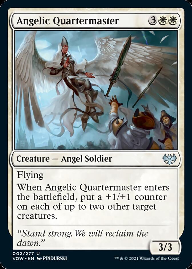 Angelic Quartermaster [Innistrad: Crimson Vow] - Magic: The Gathering - Card Brawlers | Quebec | Canada |