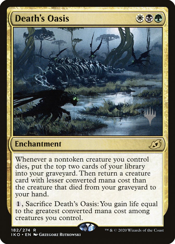 Death's Oasis (Promo Pack) [Ikoria: Lair of Behemoths Promos] - Magic: The Gathering - Card Brawlers | Quebec | Canada |