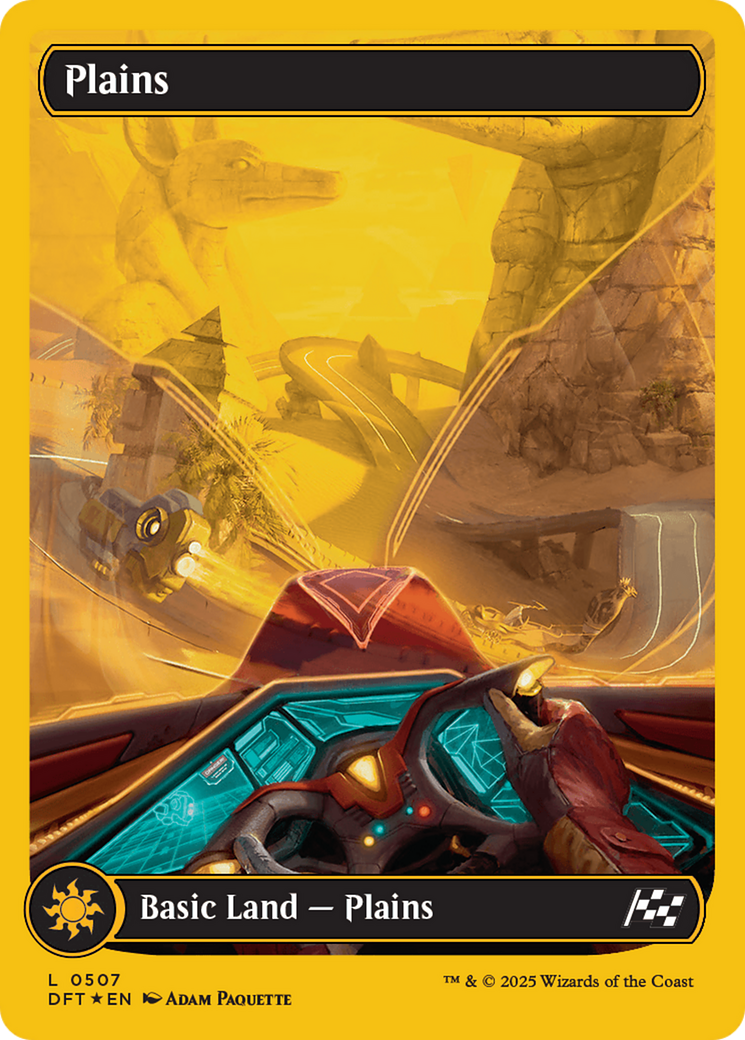 Plains (0507) (First-Place Foil) [Aetherdrift] - Magic: The Gathering - Card Brawlers | Quebec | Canada |