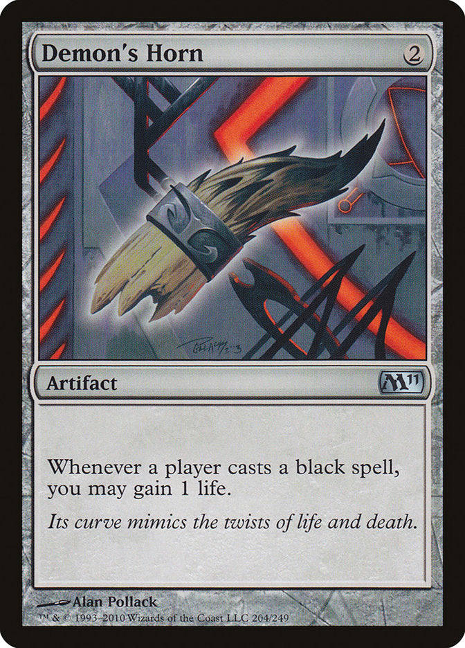 Demon's Horn [Magic 2011] - Magic: The Gathering - Card Brawlers | Quebec | Canada |