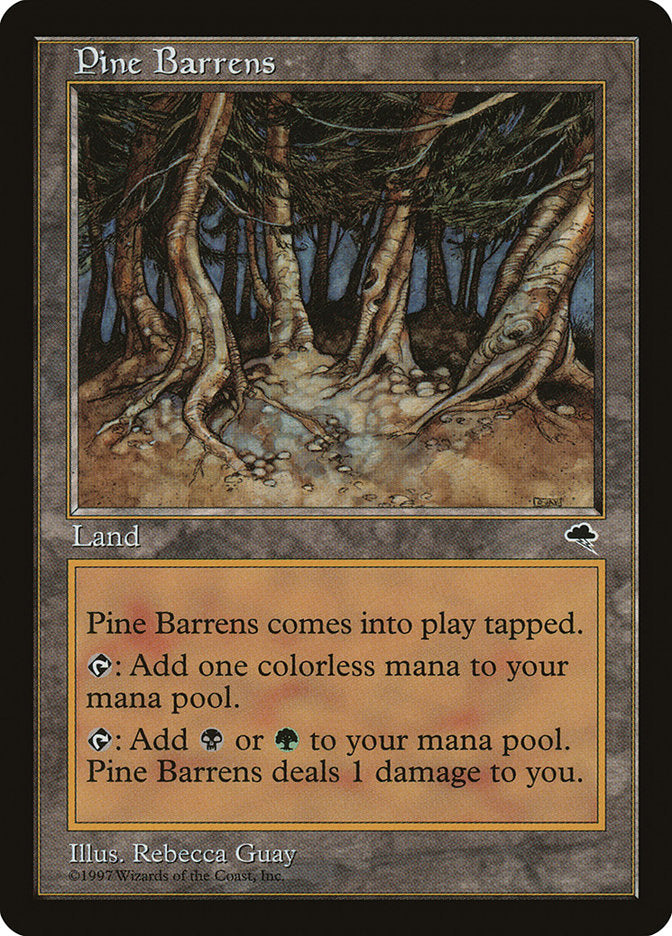 Pine Barrens [Tempest] - Magic: The Gathering - Card Brawlers | Quebec | Canada |
