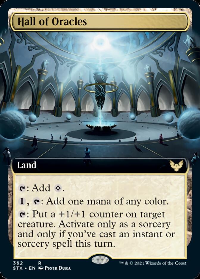 Hall of Oracles (Extended Art) [Strixhaven: School of Mages] - Magic: The Gathering - Card Brawlers | Quebec | Canada |