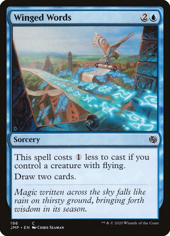 Winged Words [Jumpstart] - Magic: The Gathering - Card Brawlers | Quebec | Canada |
