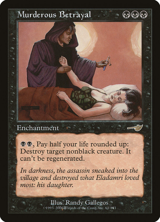 Murderous Betrayal [Nemesis] - Magic: The Gathering - Card Brawlers | Quebec | Canada |
