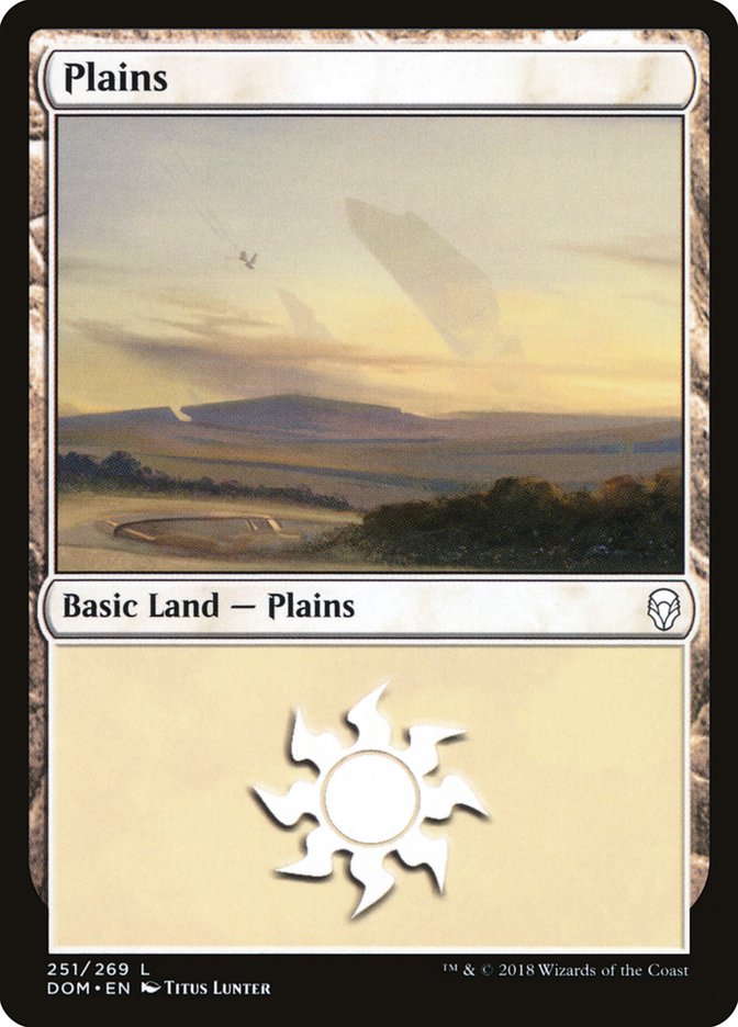 Plains (251) [Dominaria] - Magic: The Gathering - Card Brawlers | Quebec | Canada |