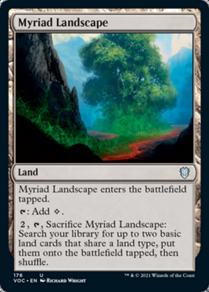 Myriad Landscape [Innistrad: Crimson Vow Commander] - Magic: The Gathering - Card Brawlers | Quebec | Canada |