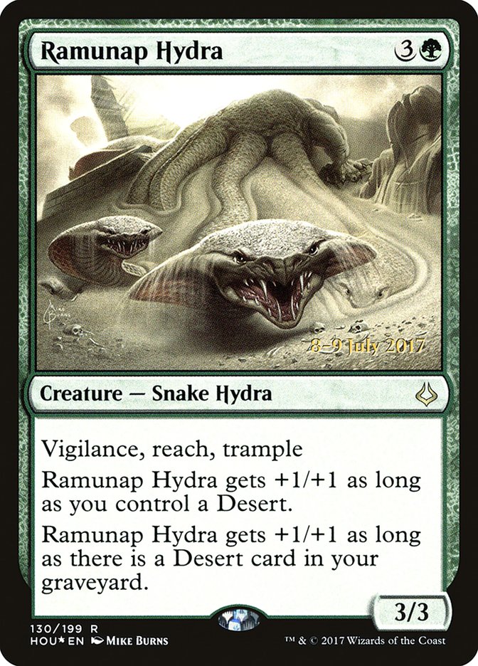 Ramunap Hydra [Hour of Devastation Prerelease Promos] - Magic: The Gathering - Card Brawlers | Quebec | Canada |