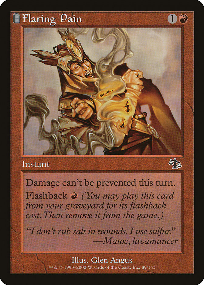 Flaring Pain [Judgment] - Magic: The Gathering - Card Brawlers | Quebec | Canada |