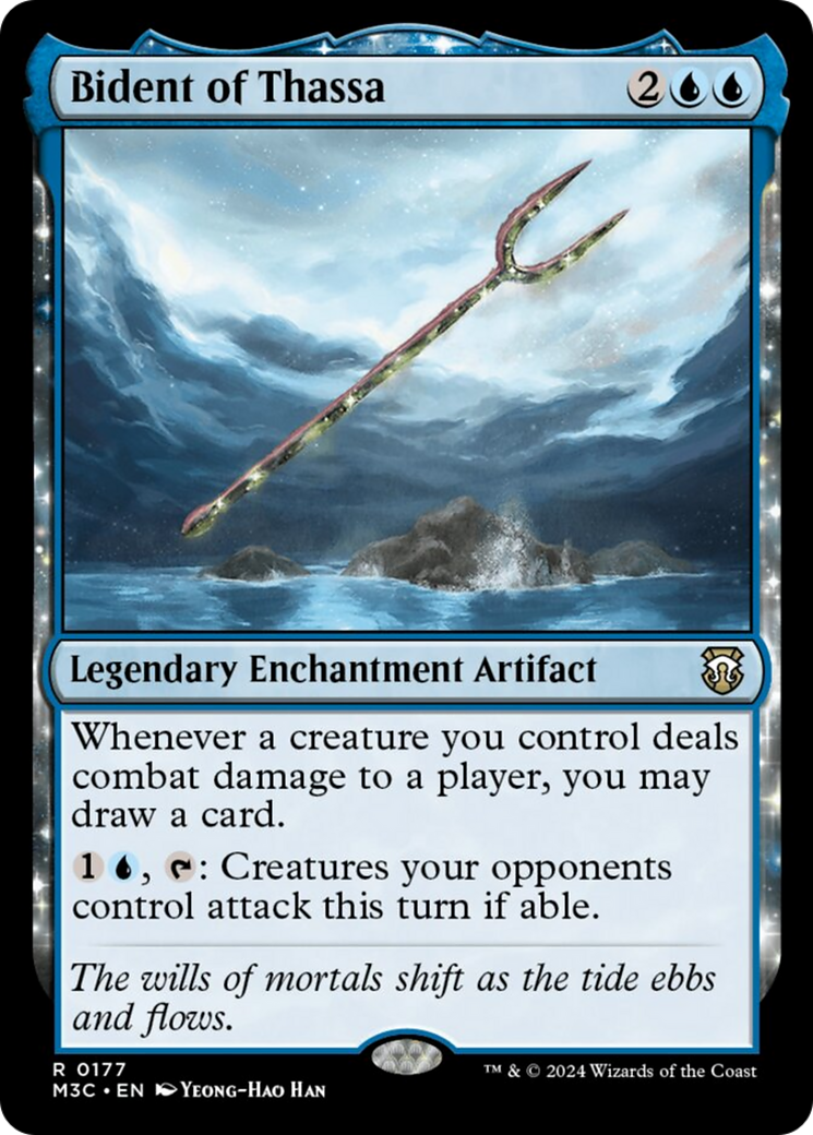 Bident of Thassa [Modern Horizons 3 Commander] - Magic: The Gathering - Card Brawlers | Quebec | Canada |