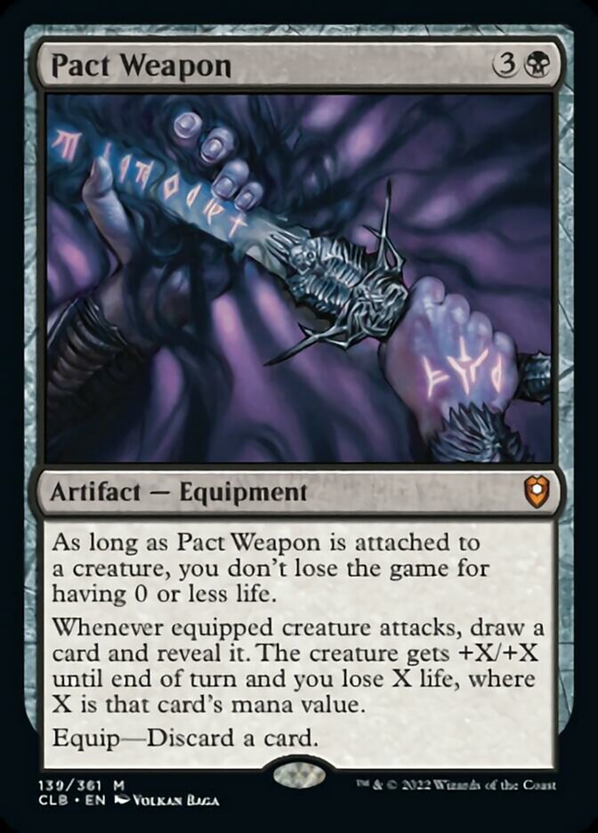 Pact Weapon [Commander Legends: Battle for Baldur's Gate] - Magic: The Gathering - Card Brawlers | Quebec | Canada |