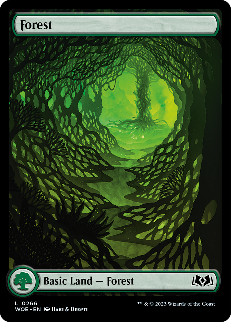Forest (266) (Full-Art) [Wilds of Eldraine] - Magic: The Gathering - Card Brawlers | Quebec | Canada |