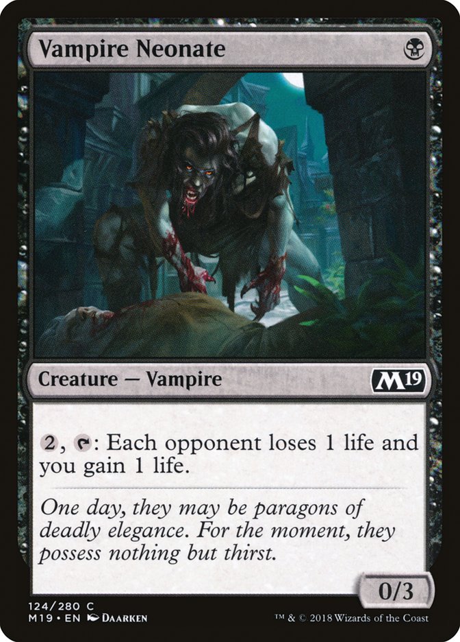 Vampire Neonate [Core Set 2019] - Magic: The Gathering - Card Brawlers | Quebec | Canada |