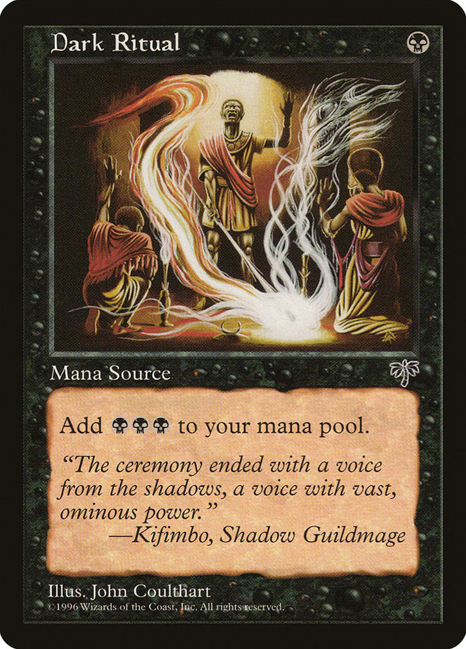 Dark Ritual [Mirage] - Magic: The Gathering - Card Brawlers | Quebec | Canada |