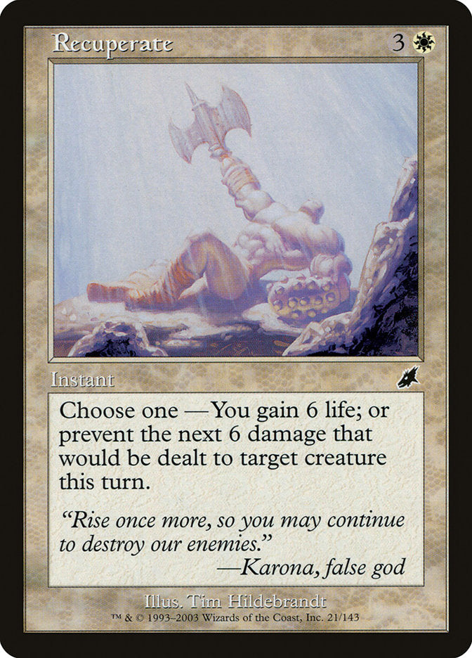 Recuperate [Scourge] - Magic: The Gathering - Card Brawlers | Quebec | Canada |