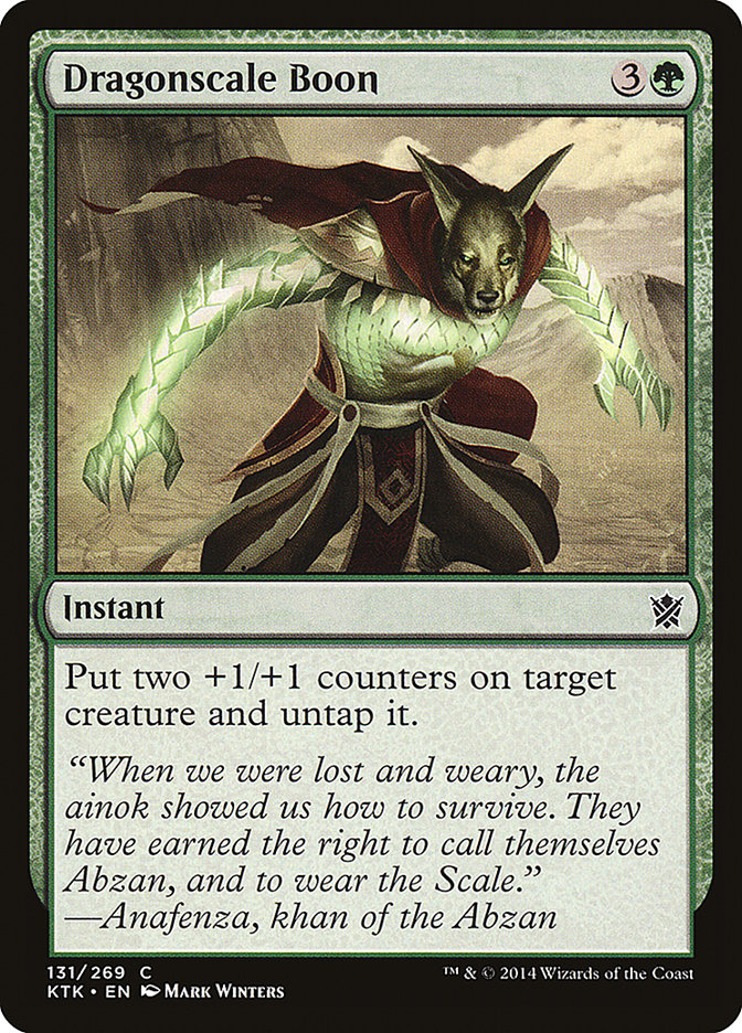Dragonscale Boon [Khans of Tarkir] - Magic: The Gathering - Card Brawlers | Quebec | Canada |
