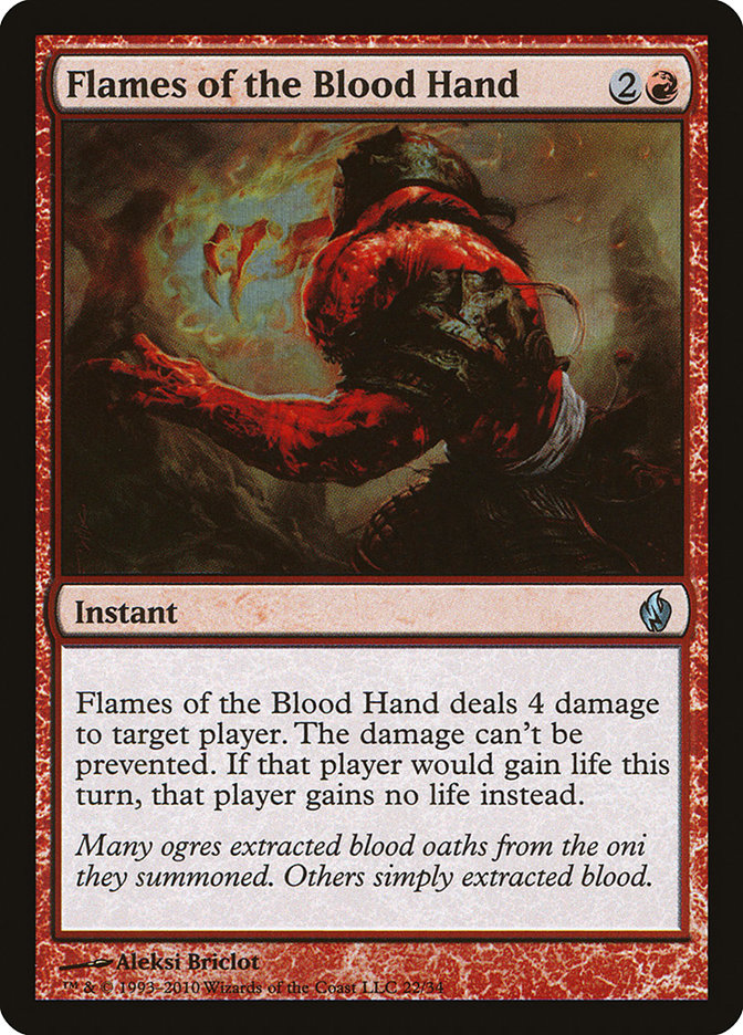 Flames of the Blood Hand [Premium Deck Series: Fire and Lightning] - Magic: The Gathering - Card Brawlers | Quebec | Canada |