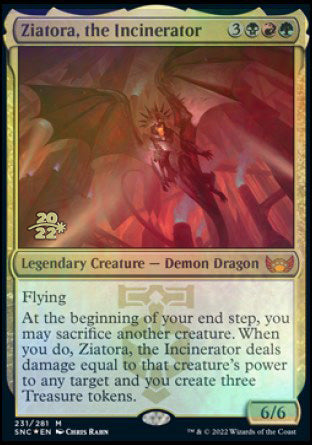 Ziatora, the Incinerator [Streets of New Capenna Prerelease Promos] - Magic: The Gathering - Card Brawlers | Quebec | Canada |