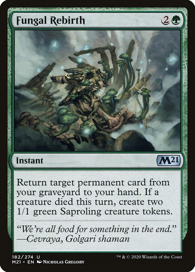 Fungal Rebirth [Core Set 2021] - Magic: The Gathering - Card Brawlers | Quebec | Canada |