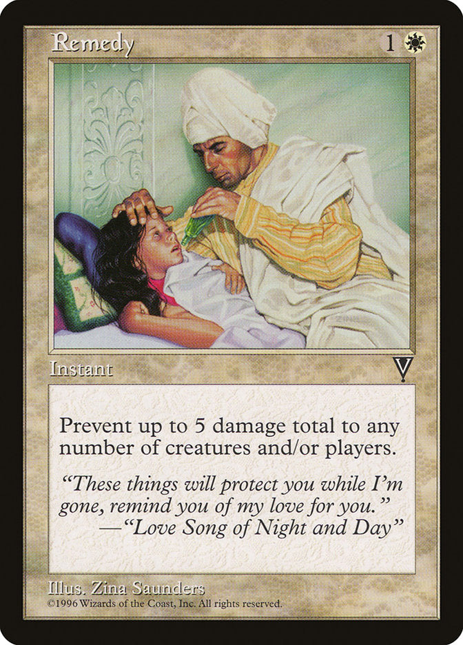 Remedy [Visions] - Magic: The Gathering - Card Brawlers | Quebec | Canada |