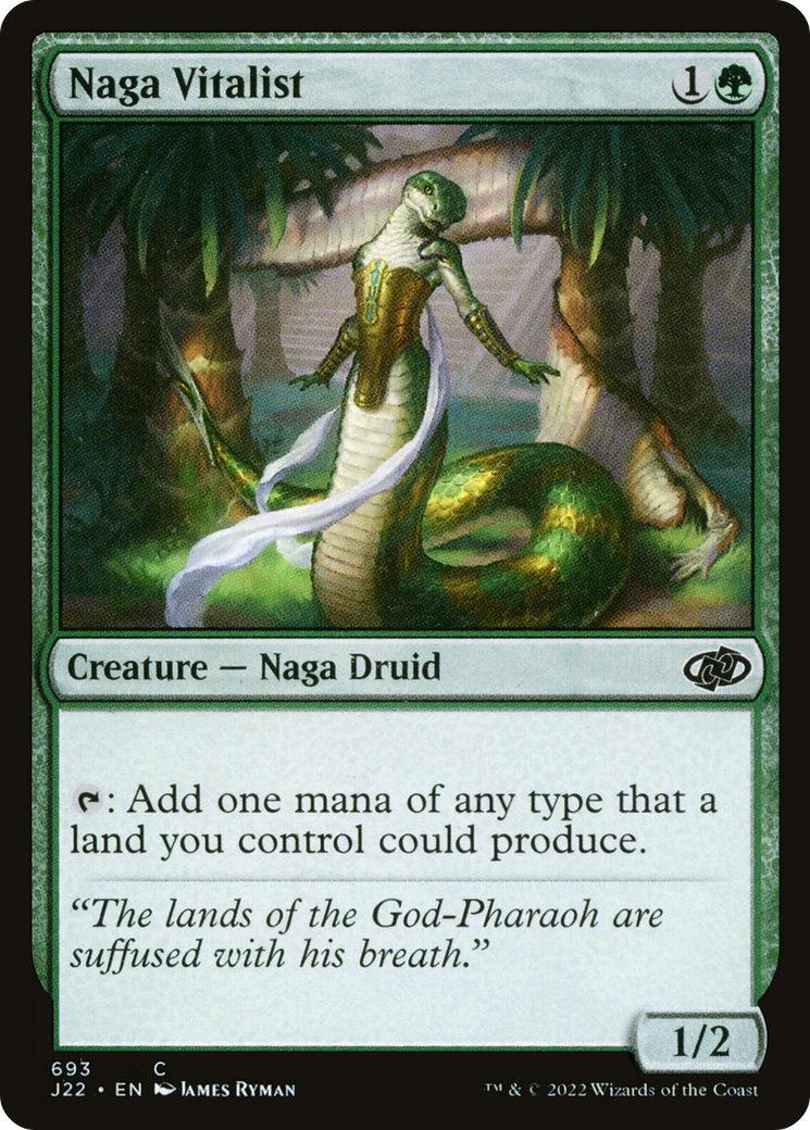 Naga Vitalist [Jumpstart 2022] - Magic: The Gathering - Card Brawlers | Quebec | Canada |