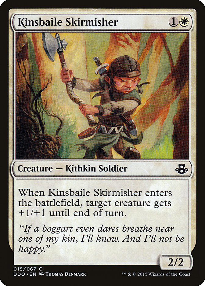 Kinsbaile Skirmisher [Duel Decks: Elspeth vs. Kiora] - Magic: The Gathering - Card Brawlers | Quebec | Canada |