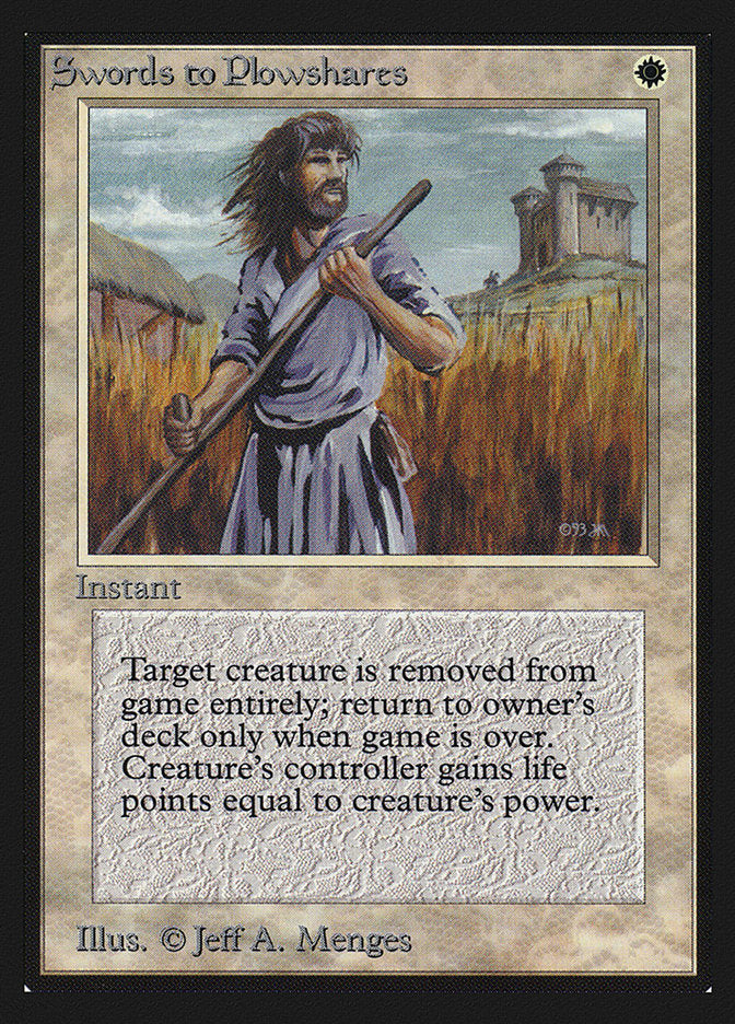 Swords to Plowshares [International Collectors' Edition] - Magic: The Gathering - Card Brawlers | Quebec | Canada |