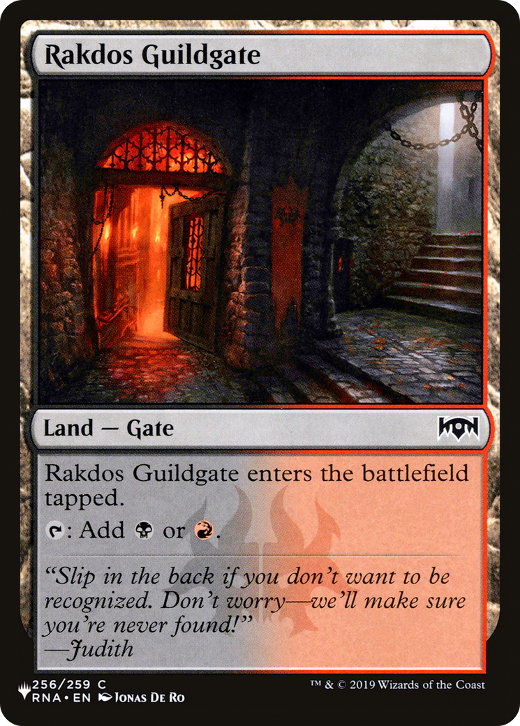 Rakdos Guildgate (256) [The List] - Magic: The Gathering - Card Brawlers | Quebec | Canada |