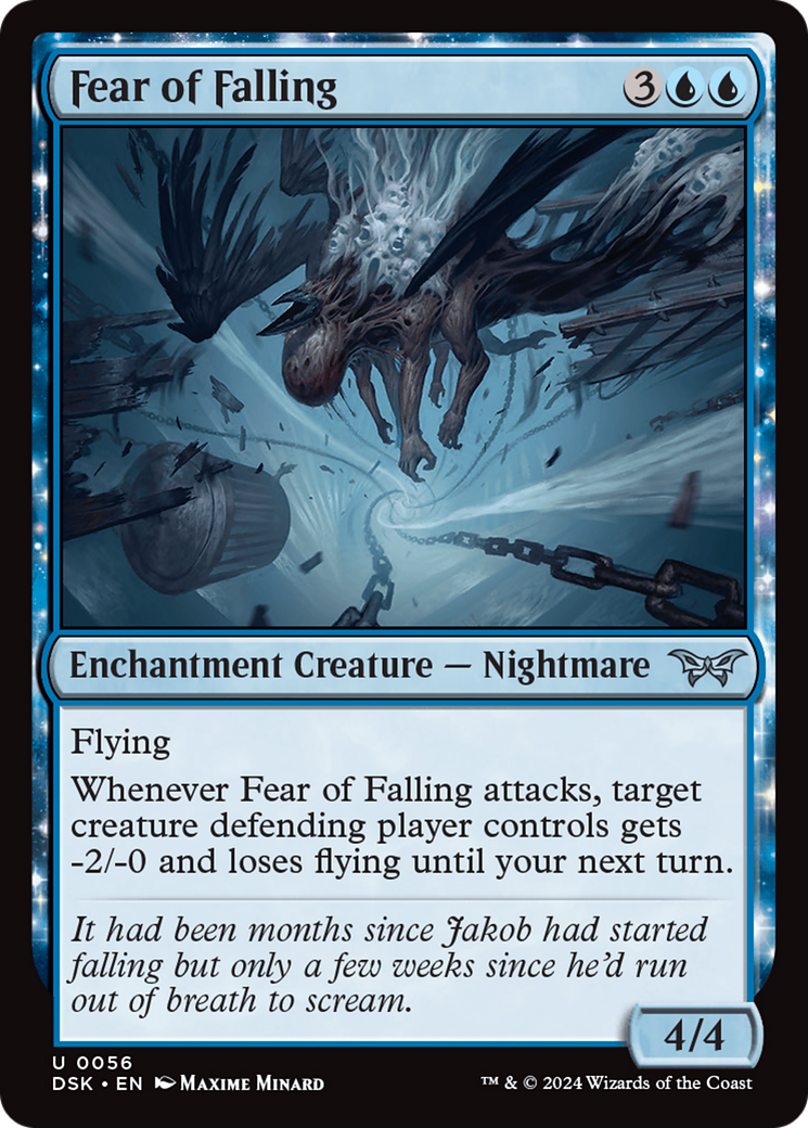 Fear of Falling [Duskmourn: House of Horror] - Magic: The Gathering - Card Brawlers | Quebec | Canada |