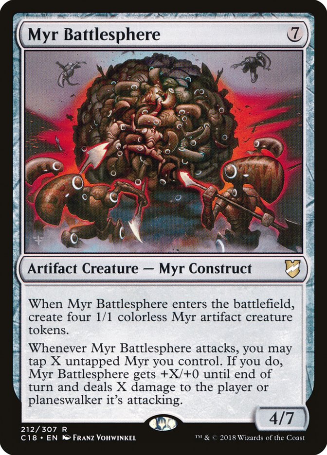 Myr Battlesphere [Commander 2018] - Magic: The Gathering - Card Brawlers | Quebec | Canada |