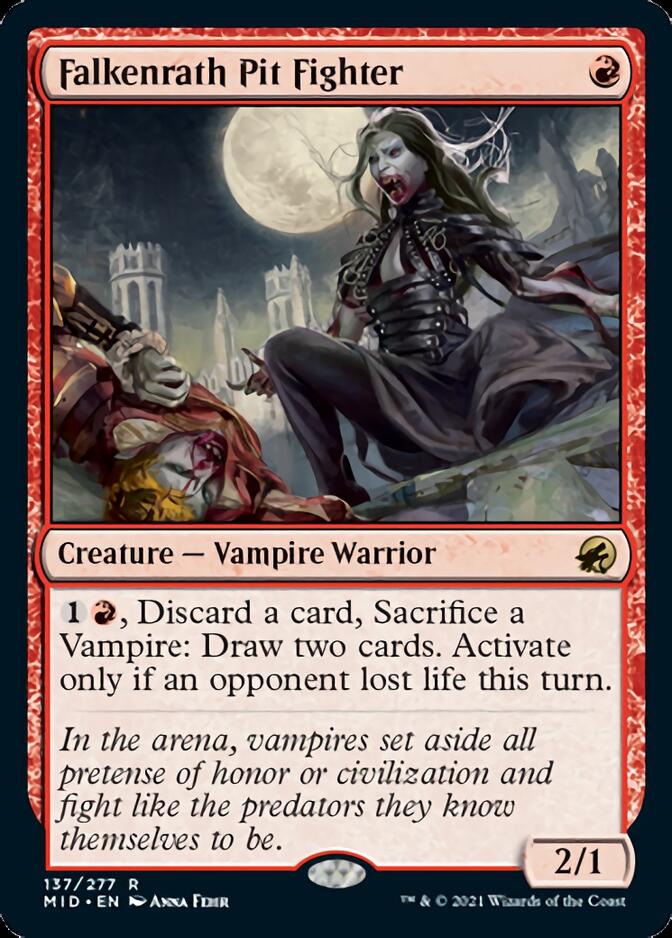 Falkenrath Pit Fighter [Innistrad: Midnight Hunt] - Magic: The Gathering - Card Brawlers | Quebec | Canada |