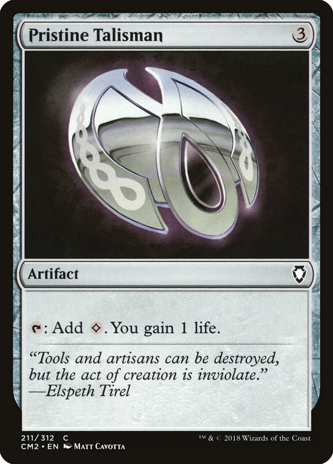 Pristine Talisman [Commander Anthology Volume II] - Magic: The Gathering - Card Brawlers | Quebec | Canada |