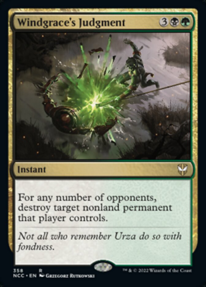 Windgrace's Judgment [Streets of New Capenna Commander] - Magic: The Gathering - Card Brawlers | Quebec | Canada |