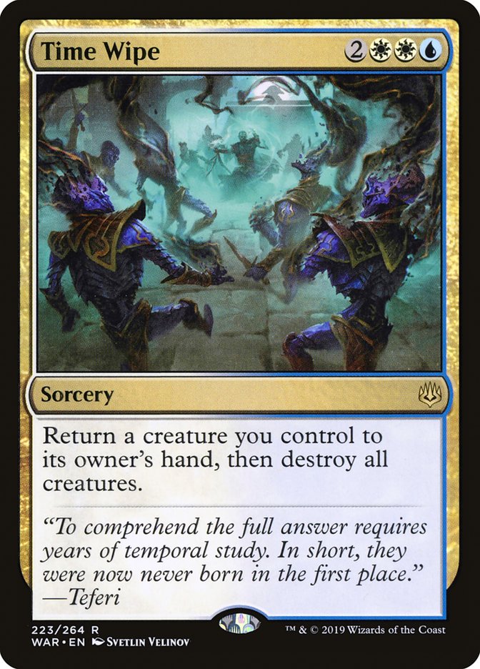Time Wipe [War of the Spark] - Magic: The Gathering - Card Brawlers | Quebec | Canada |