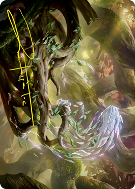 Emergent Sequence Art Card (Gold-Stamped Signature) [Strixhaven: School of Mages Art Series] - Magic: The Gathering - Card Brawlers | Quebec | Canada |