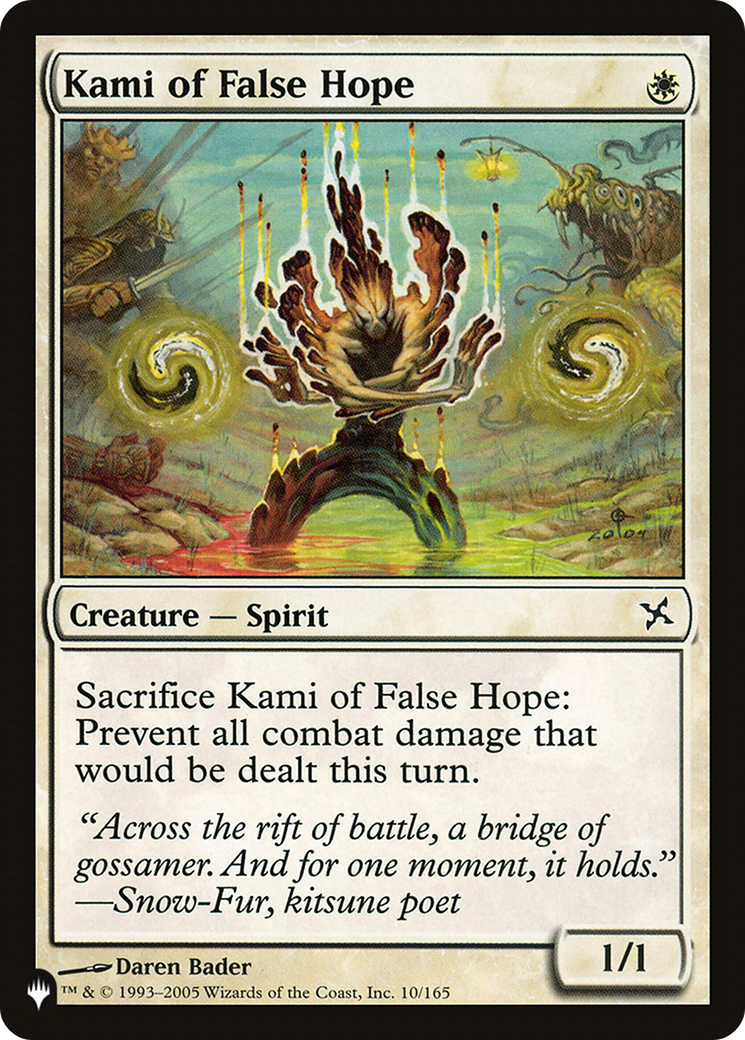 Kami of False Hope [The List] - Magic: The Gathering - Card Brawlers | Quebec | Canada |
