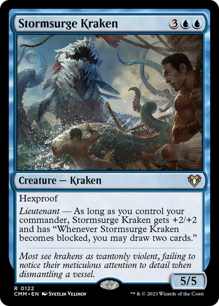 Stormsurge Kraken [Commander Masters] - Magic: The Gathering - Card Brawlers | Quebec | Canada |