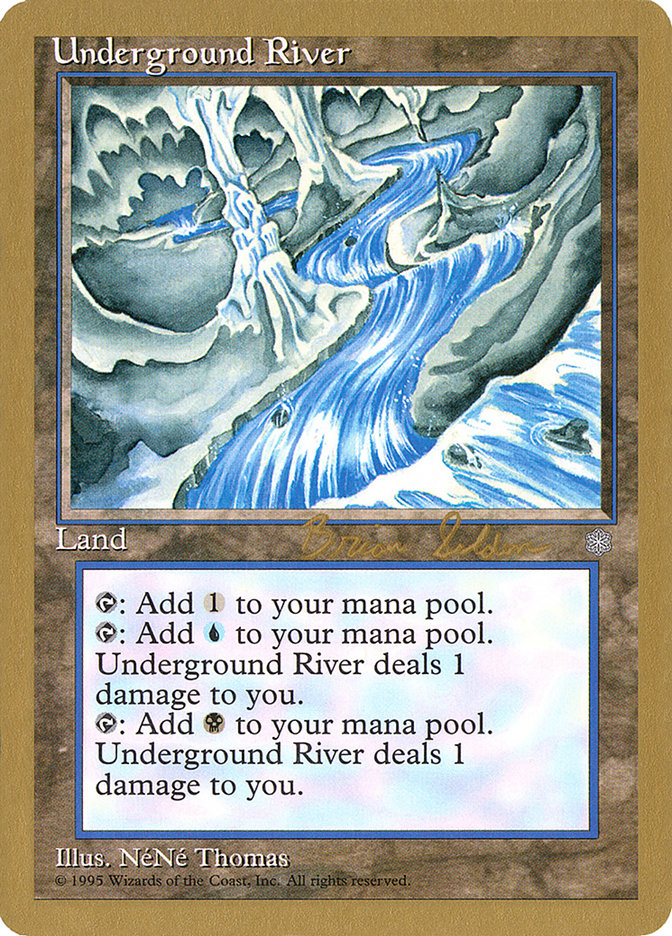 Underground River (Brian Selden) [World Championship Decks 1998] - Magic: The Gathering - Card Brawlers | Quebec | Canada |