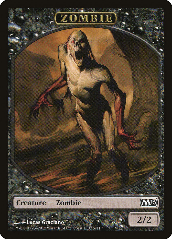 Zombie Token [Magic 2013 Tokens] - Magic: The Gathering - Card Brawlers | Quebec | Canada |