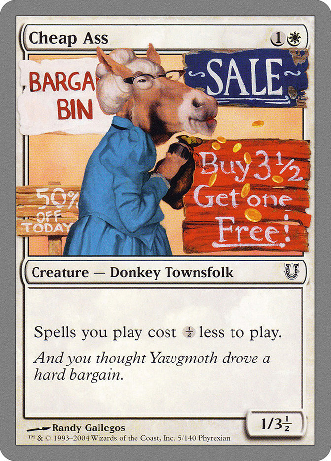 Cheap Ass [Unhinged] - Magic: The Gathering - Card Brawlers | Quebec | Canada |