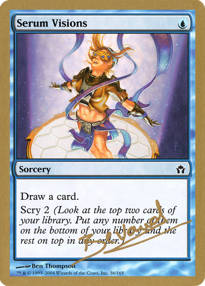 Serum Visions (Manuel Bevand) [World Championship Decks 2004] - Magic: The Gathering - Card Brawlers | Quebec | Canada |