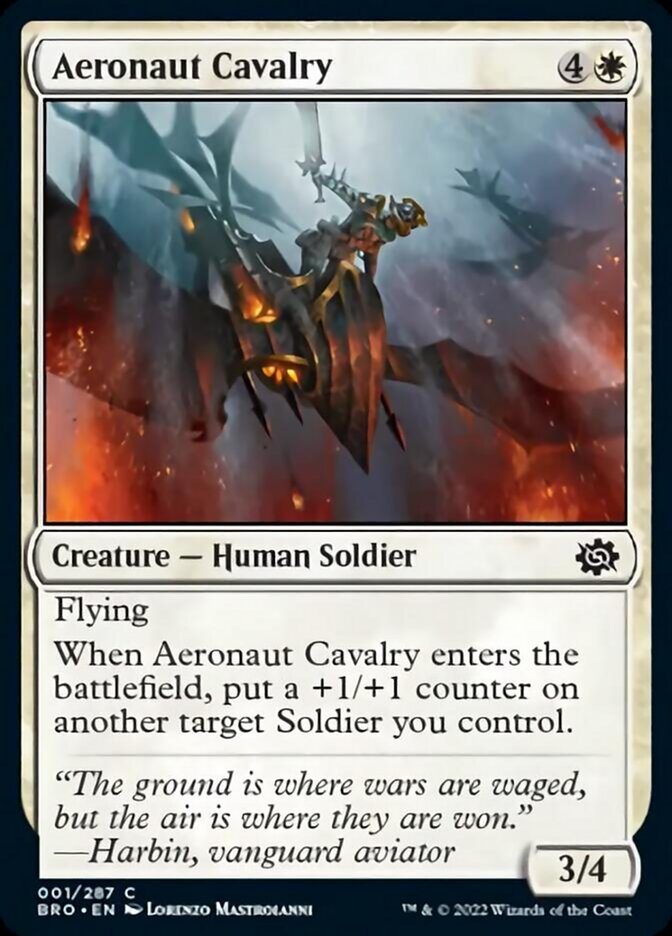 Aeronaut Cavalry [The Brothers' War] - Magic: The Gathering - Card Brawlers | Quebec | Canada |