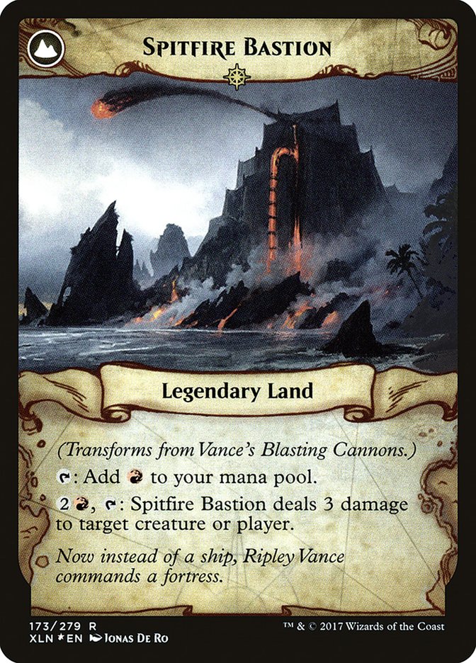 Vance's Blasting Cannons // Spitfire Bastion [Ixalan Prerelease Promos] - Magic: The Gathering - Card Brawlers | Quebec | Canada |