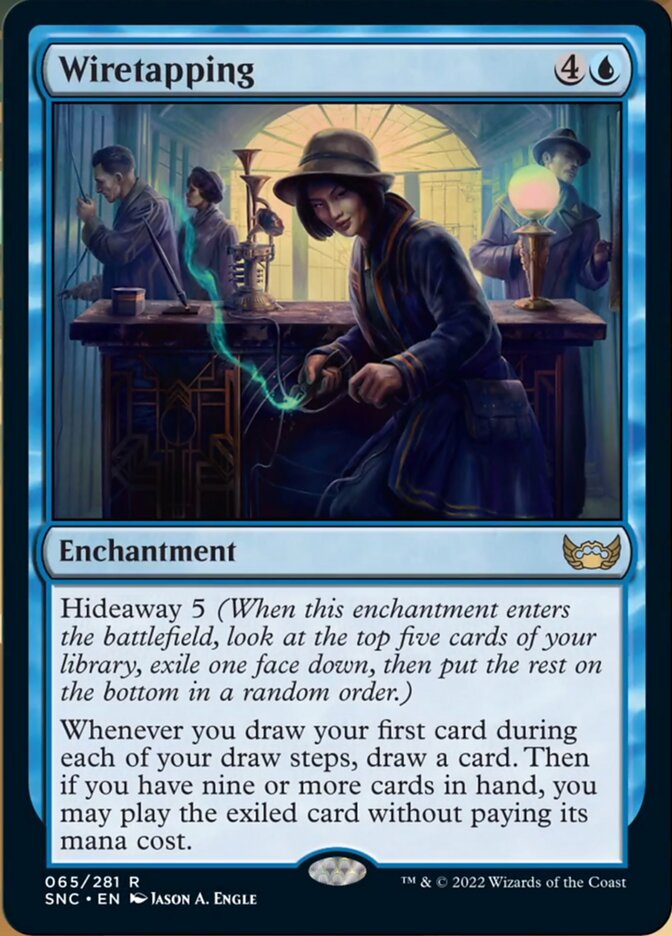 Wiretapping [Streets of New Capenna] - Magic: The Gathering - Card Brawlers | Quebec | Canada |